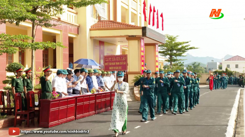 Hội thao Trung đội D&acirc;n qu&acirc;n cơ động huyện Gia Viễn năm 2022