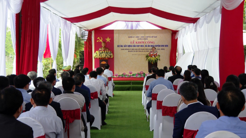 Kim Sơn khởi c&ocirc;ng, kh&aacute;nh th&agrave;nh c&aacute;c c&ocirc;ng tr&igrave;nh ch&agrave;o mừng kỷ niệm