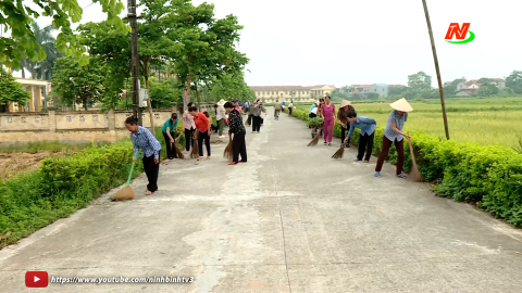Hội Phụ nữ huyện Y&ecirc;n Kh&aacute;nh, Nho Quan, Gia Viễn ra qu&acirc;n hưởng ứng Ng&agrave;y M&ocirc;i trường thế giới