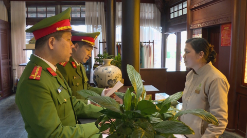 Hoa Lư đảm bảo an ninh trật tự dịp Tết Nguy&ecirc;n đ&aacute;n