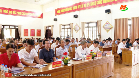 Đại biểu HĐND tỉnh tiếp x&uacute;c cử tri tại huyện Gia Viễn