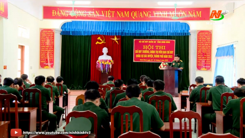 Hội thi Chỉ huy trưởng, Ch&iacute;nh trị vi&ecirc;n Ban CHQS cấp huyện th&agrave;nh c&ocirc;ng tốt đẹp