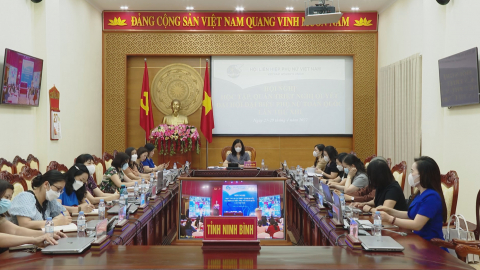 Tập huấn, qu&aacute;n triệt Nghị quyết Đại hội đại biểu Phụ nữ to&agrave;n quốc lần thứ XIII