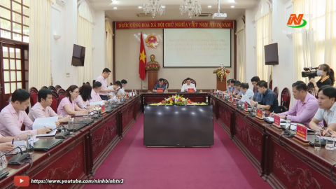 Hội đồng quản trị Ng&acirc;n h&agrave;ng ch&iacute;nh s&aacute;ch x&atilde; hội l&agrave;m việc với tỉnh Ninh B&igrave;nh