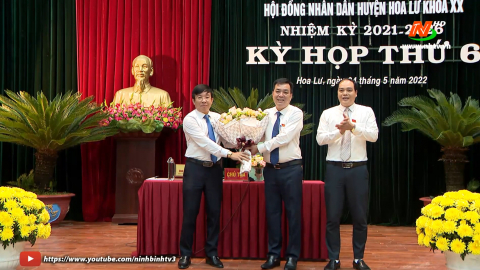 Kỳ họp thứ 6, HĐND huyện Hoa Lư kh&oacute;a XX