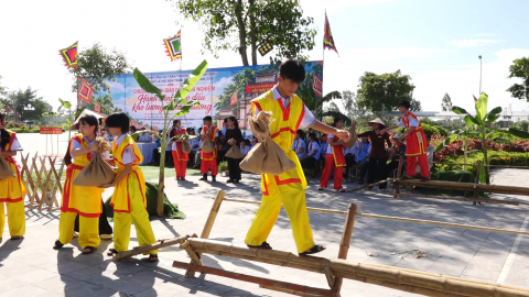 Gi&aacute;o dục trải nghiệm - C&aacute;ch l&agrave;m mới trong Lễ hội truyền thống đền Trần Thương năm 2026