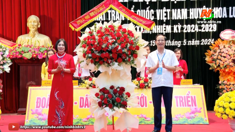 Đại hội đại biểu MTTQ Việt Nam huyện Hoa Lư nhiệm kỳ 2024 - 2029