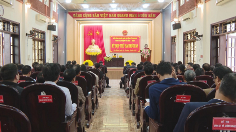Kỳ họp thứ 23, HĐND huyện Y&ecirc;n Kh&aacute;nh kh&oacute;a XV