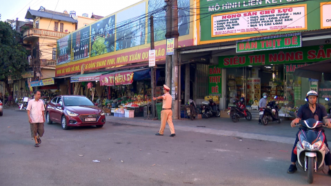 Tam Điệp tăng cường đảm bảo trật tự an to&agrave;n giao th&ocirc;ng