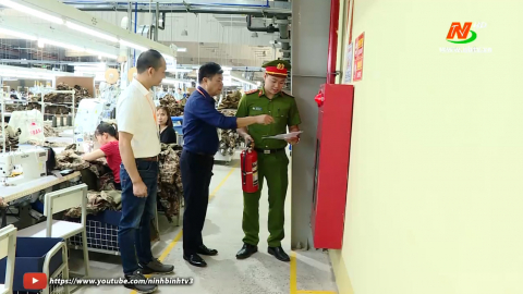 Tháo gỡ khó khăn, vướng mắc trong c&ocirc;ng tác phòng cháy, chữa cháy cho các cơ sở, doanh nghi&ecirc;̣p