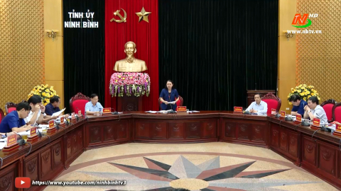 Giao ban c&ocirc;ng t&aacute;c nội ch&iacute;nh, ph&ograve;ng chống tham nhũng, ti&ecirc;u cực, cải c&aacute;ch tư ph&aacute;p v&agrave; c&ocirc;ng t&aacute;c t&ocirc;n gi&aacute;o