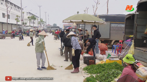 Chợ đầu mối tổng hợp TP. Ninh B&igrave;nh ch&iacute;nh thức đi v&agrave;o hoạt động