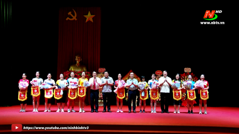 Giải b&oacute;ng chuyền hơi nữ tỉnh Ninh B&igrave;nh năm 2024