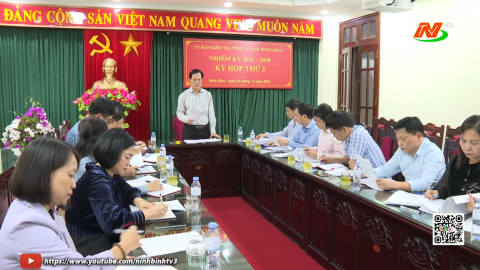 Kỳ họp thứ 2 Ủy ban Kiểm tra Tỉnh ủy