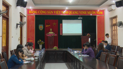 Tập huấn quy tr&igrave;nh chứng thực bản sao điện tử từ bản ch&iacute;nh