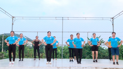 S&ocirc;i nổi phong tr&agrave;o d&acirc;n vũ thể thao của phụ nữ Ninh B&igrave;nh