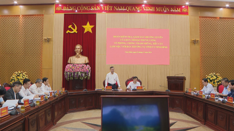 Tăng cường c&ocirc;ng t&aacute;c ph&ograve;ng, chống tham nhũng, ti&ecirc;u cực