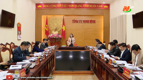 Hội nghị Ban Thường vụ Tỉnh ủy ng&agrave;y 15/2/2023