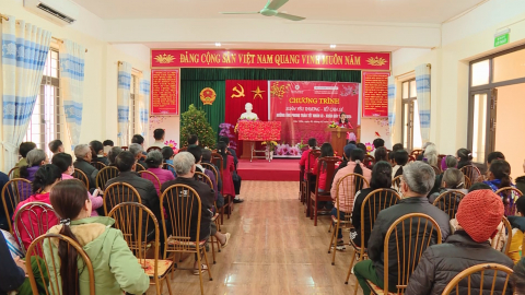 Chương tr&igrave;nh "Xu&acirc;n y&ecirc;u thương - Tết sẻ chia" tại Gia Viễn