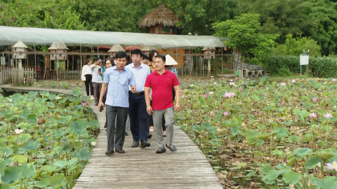 Khảo s&aacute;t m&ocirc; h&igrave;nh D&acirc;n vận kh&eacute;o tại huyện Hoa Lư, Gia viễn, Nho Quan