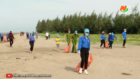 Tuổi trẻ Ninh B&igrave;nh chung tay bảo vệ m&ocirc;i trường
