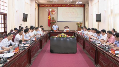 UBND tỉnh l&agrave;m việc với Tập đo&agrave;n Điện lực Việt Nam