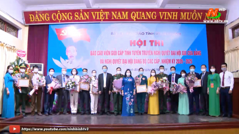 Tổ chức th&agrave;nh c&ocirc;ng Hội thi b&aacute;o c&aacute;o vi&ecirc;n giỏi cấp tỉnh năm 2021