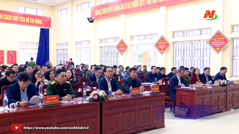 Đại biểu HĐND tỉnh tiếp x&uacute;c cử tri Gia Viễn (Đơn vị bầu cử số 6)