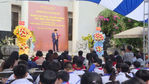 Trưng b&agrave;y chuy&ecirc;n đề nghề thủ c&ocirc;ng truyền thống ti&ecirc;u biểu tỉnh Ninh B&igrave;nh