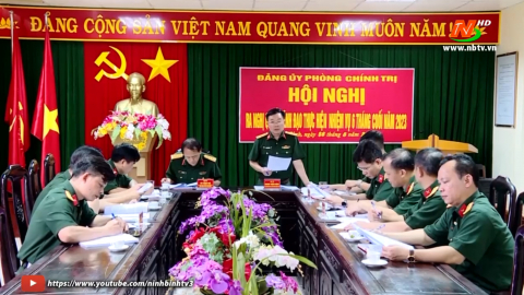 Đảng ủy c&aacute;c cơ quan Bộ CHQS tỉnh ra Nghị quyết l&atilde;nh đạo nhiệm vụ