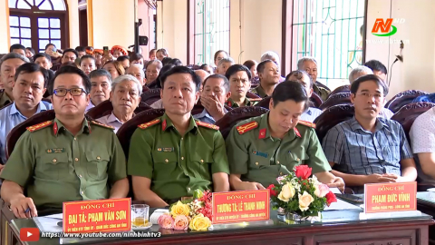 Ng&agrave;y hội To&agrave;n d&acirc;n bảo vệ ANTQ tại x&atilde; Thạch B&igrave;nh v&agrave; x&atilde; Gia Phương