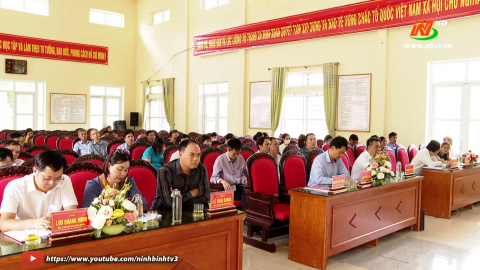 Đại biểu HĐND tỉnh tiếp x&uacute;c cử tri x&atilde; Ninh Xu&acirc;n, huyện Hoa Lư
