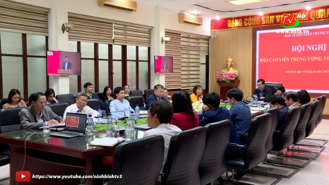 Hội nghị B&aacute;o c&aacute;o vi&ecirc;n Trung ương th&aacute;ng 1/2024