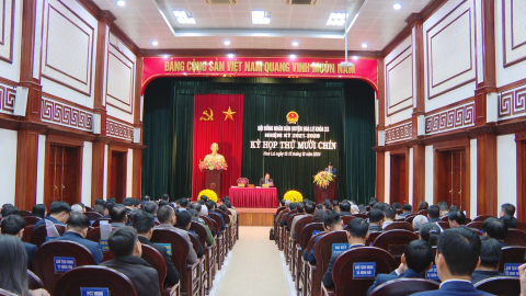 Kỳ họp thứ 19, HĐND huyện Hoa Lư kh&oacute;a XX