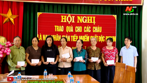 Th&agrave;nh phố Ninh B&igrave;nh chung tay xoa dịu nỗi đau da cam