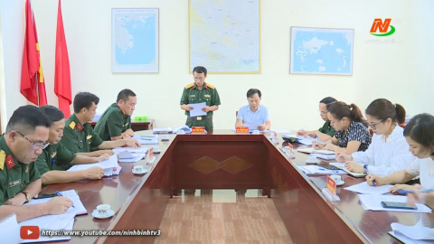 Đảng ủy Qu&acirc;n sự huyện Gia Viễn thực hiện tốt nhiệm vụ ch&iacute;nh trị 