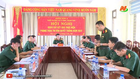 Khảo s&aacute;t kết quả thực hiện Phong tr&agrave;o Thi đua Quyết thắng năm 2022