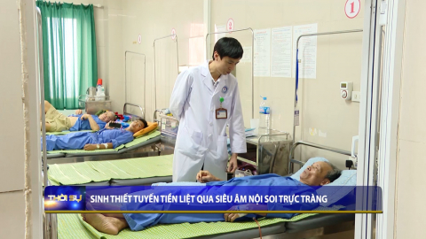 Sinh thiết tuyến tiền liệt qua si&ecirc;u &acirc;m nội soi trực tr&agrave;ng