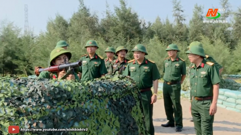 Bộ CHQS tỉnh kiểm tra c&ocirc;ng t&aacute;c chuẩn bị diễn tập