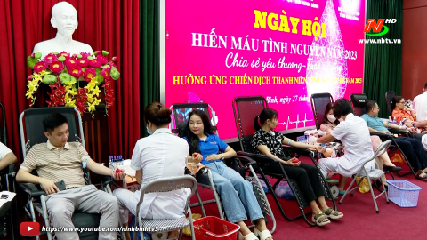 Ng&agrave;y hội hiến m&aacute;u t&igrave;nh nguyện năm 2023