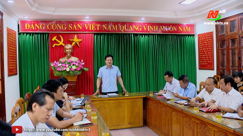 Giao ban c&ocirc;ng t&aacute;c b&aacute;o ch&iacute;, tuy&ecirc;n truyền th&aacute;ng 5