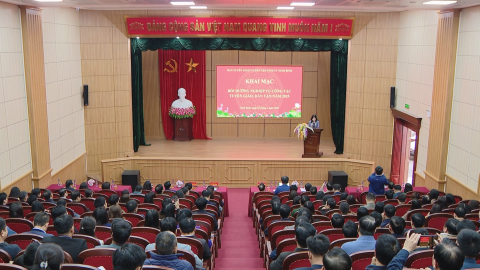 Bồi dưỡng nghiệp vụ c&ocirc;ng t&aacute;c tuy&ecirc;n gi&aacute;o, d&acirc;n vận năm 2025