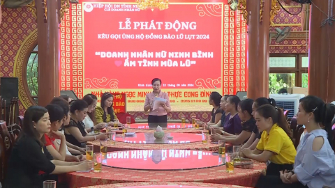 Hội Doanh nh&acirc;n nữ tỉnh: Đo&agrave;n kết - Bản lĩnh - Kh&aacute;t vọng - Ph&aacute;t triển