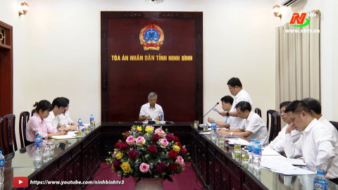 Ban Ph&aacute;p chế HĐND tỉnh gi&aacute;m s&aacute;t việc thực hiện c&aacute;c kiến nghị sau gi&aacute;m s&aacute;t tại T&ograve;a &aacute;n Nh&acirc;n d&acirc;n tỉnh