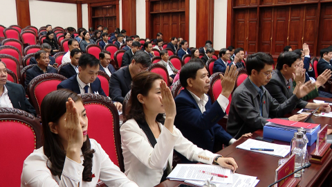 Nghị quyết quy định mức hỗ trợ đối với c&aacute;c đơn vị h&agrave;nh ch&iacute;nh cấp huyện, cấp x&atilde; thực hiện sắp xếp