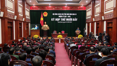 Khai mạc Kỳ họp thứ 17, HĐND tỉnh kh&oacute;a XV.