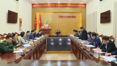 Giao ban c&ocirc;ng t&aacute;c d&acirc;n vận qu&yacute; IV năm 2024