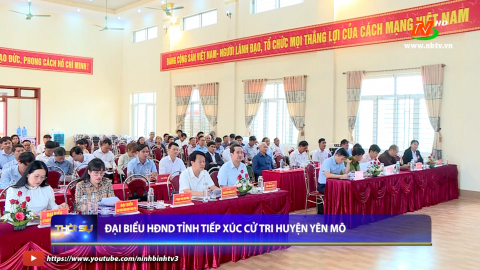 Đại biểu HĐND tỉnh tiếp x&uacute;c cử tri huyện Y&ecirc;n M&ocirc;