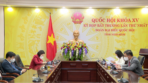 Bế mạc kỳ họp bất thường lần thứ nhất, Quốc hội kh&oacute;a XV