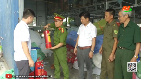 Tăng cường c&ocirc;ng t&aacute;c ph&ograve;ng ch&aacute;y, chữa ch&aacute;y dịp cuối năm